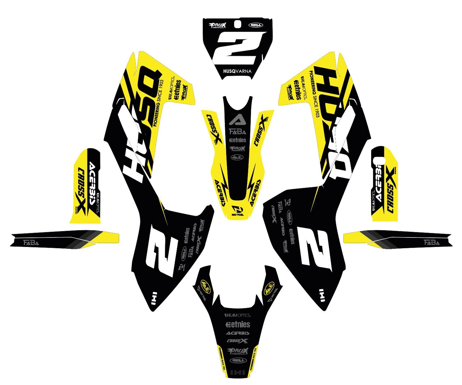 bass Base - Husqvarna Graphics Kit