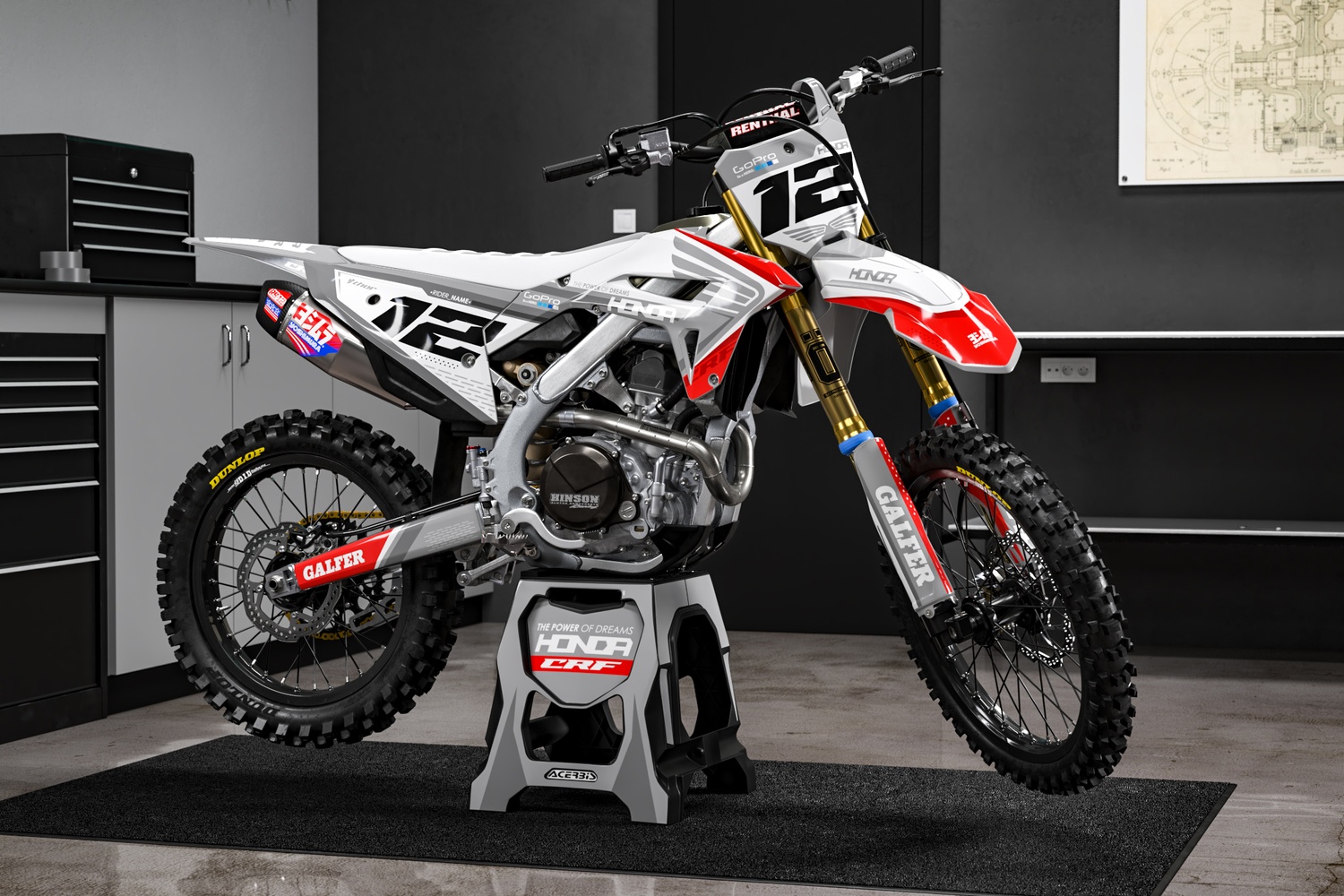 Keplar - Honda Graphics Kit