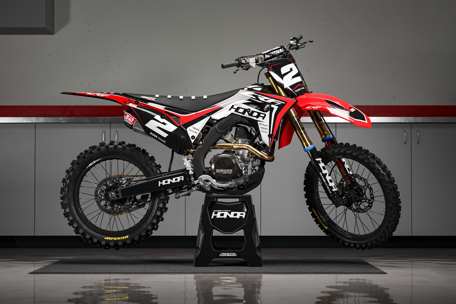CRF Lightning - Honda Graphics Kit
