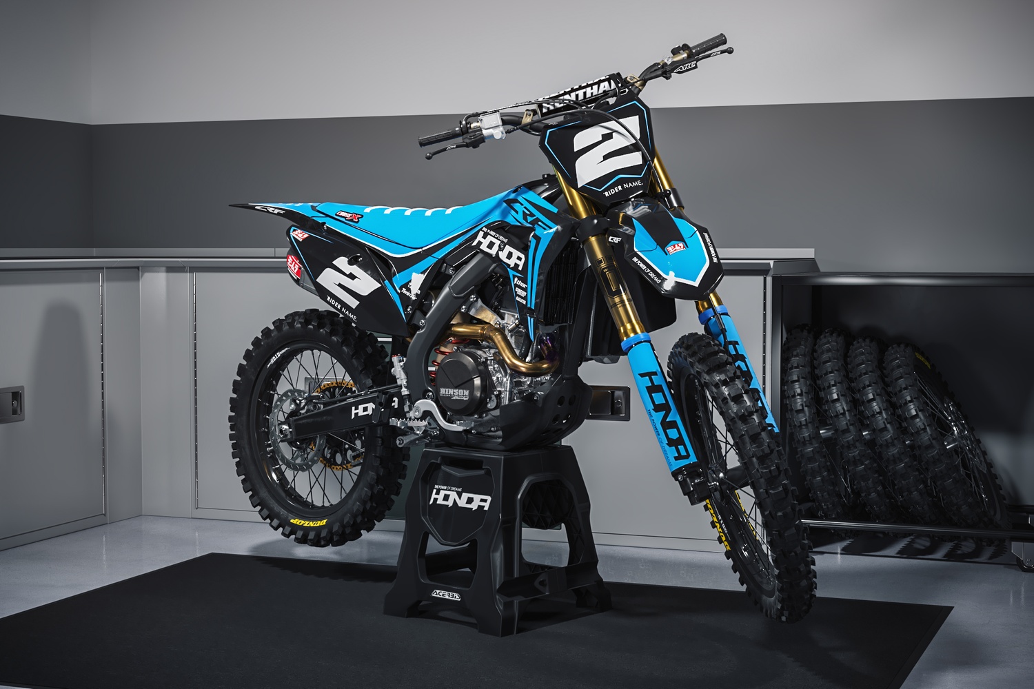crf_Lightning4_promo CRF Lightning - Blue - Honda Graphics Kit