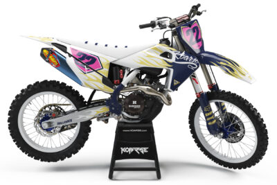 Flamedout black - Husqvarna Graphics Kit