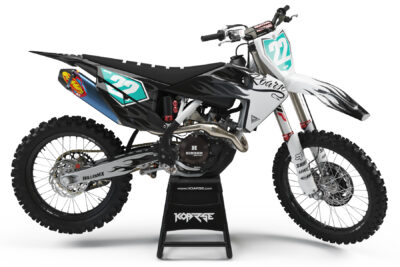 Flamedout black - Husqvarna Graphics Kit
