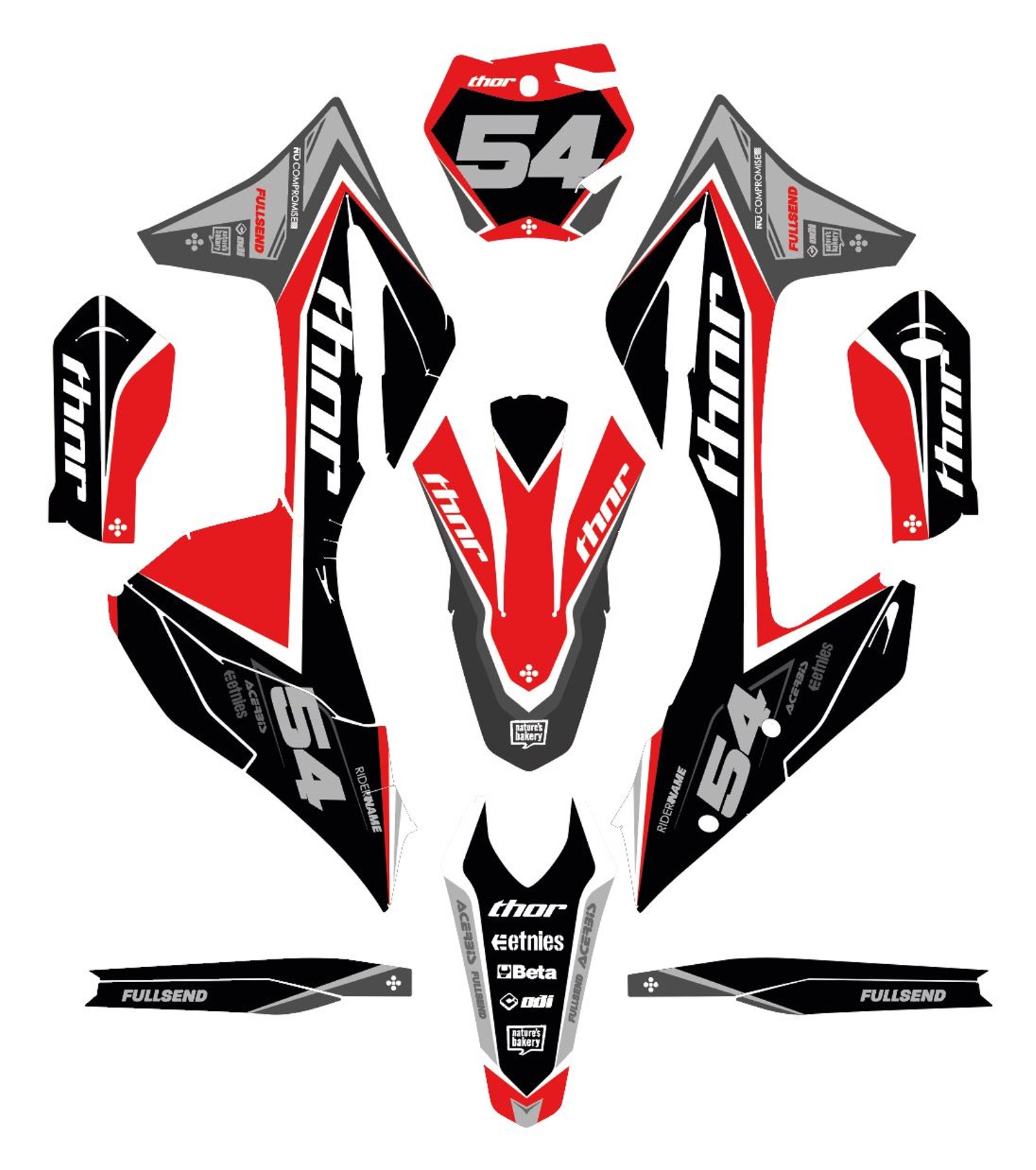 Inferno - GasGas Graphics Kit