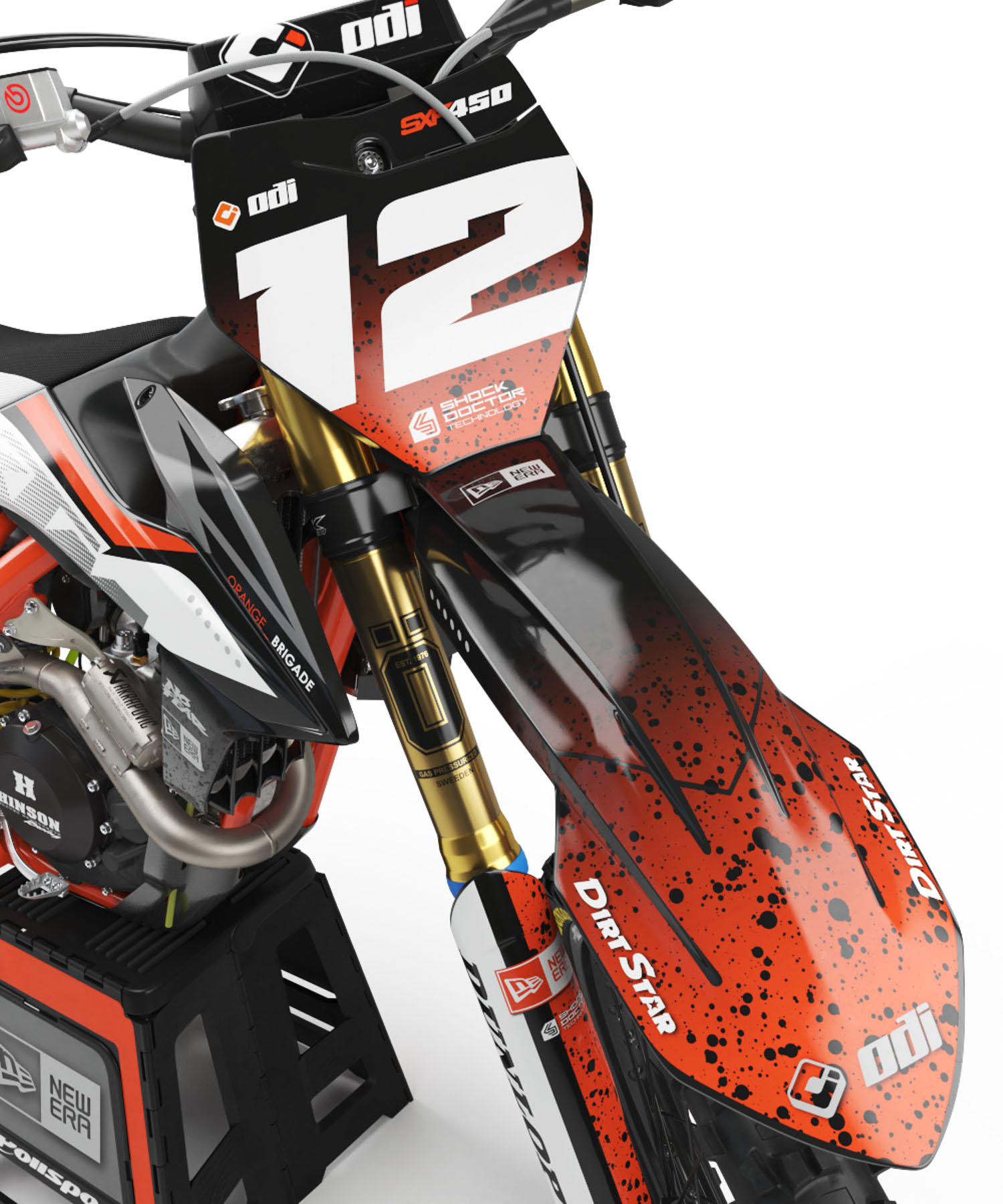 Shark - KTM Graphics Kit