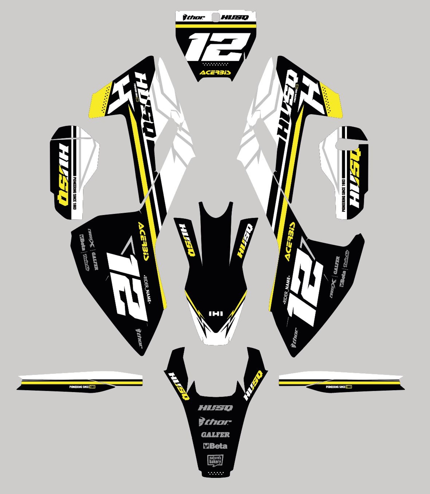 serenity Serenity - Husqvarna Graphics Kit