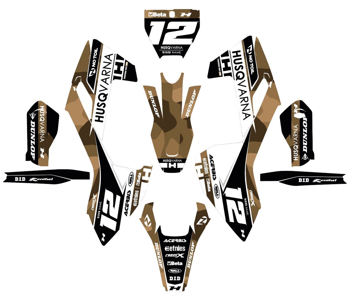 shade Shades - Husqvarna Graphics Kit
