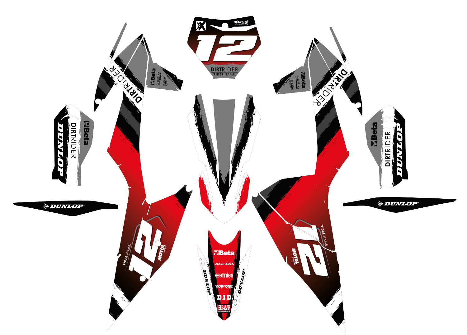 Torn - KTM Graphics Kit