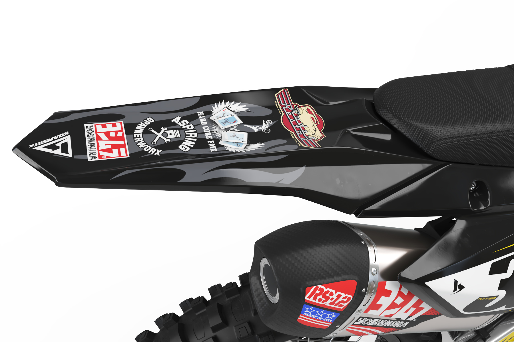 Flamedout - Suzuki Graphics Kit