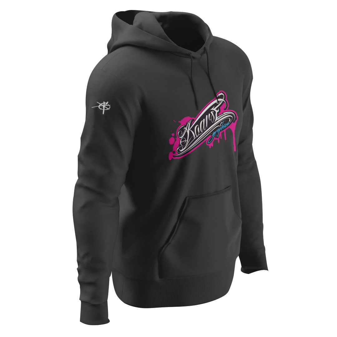 KG Drip pink black side KG Drip pink black side