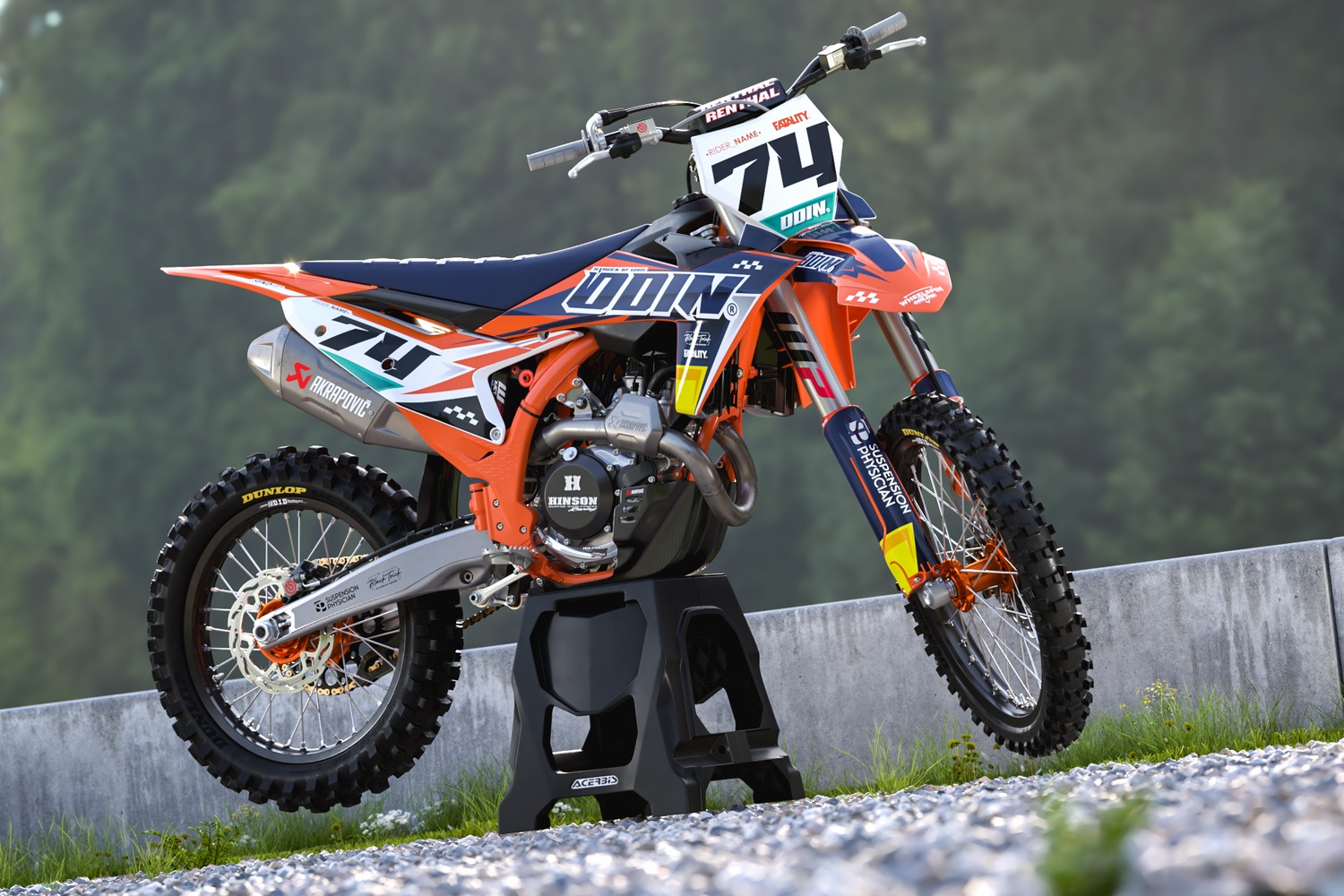 Thunder - ktm Graphics Kit