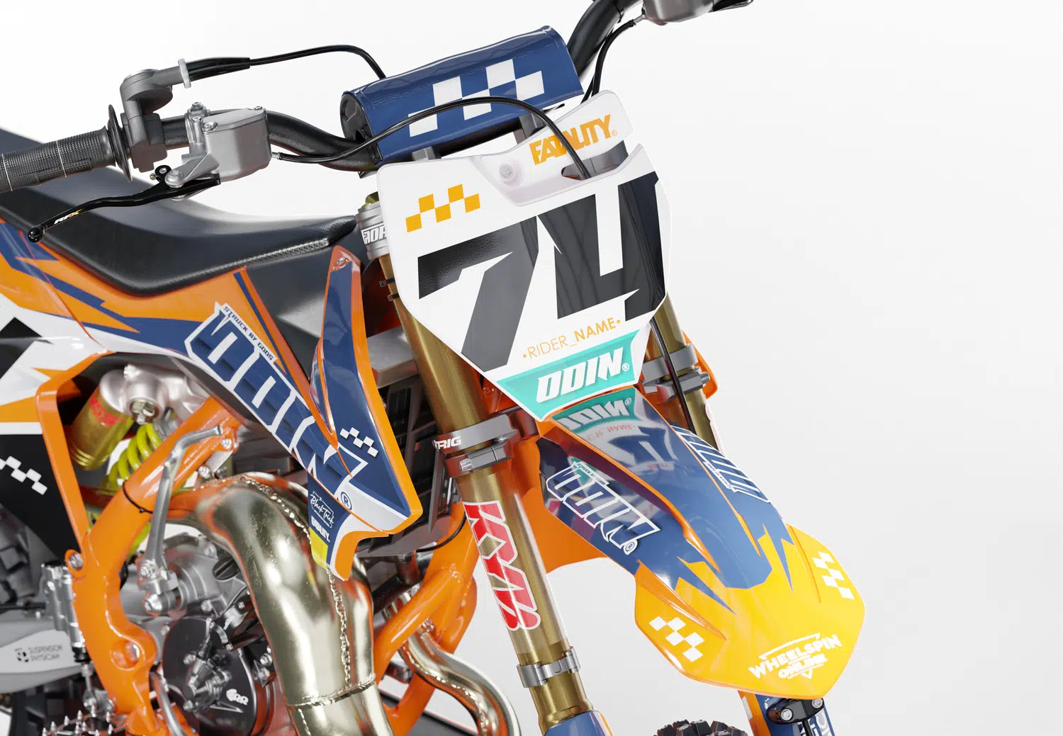 Odin SX65 - KTM Graphics Kit