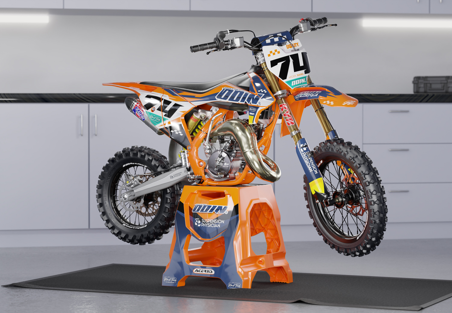 Odin SX65 - KTM Graphics Kit