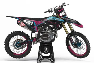 Koarse Full set custom motocross graphics- Honda - Barracuda paisley