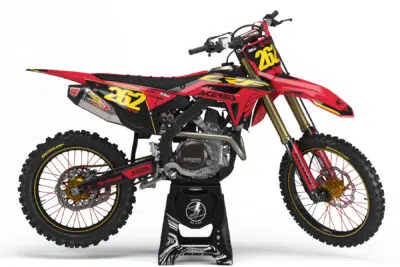 Koarse Full set custom motocross graphics- Honda - Lucha