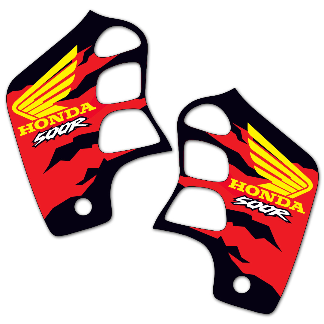honda cr500 oem rads 1998