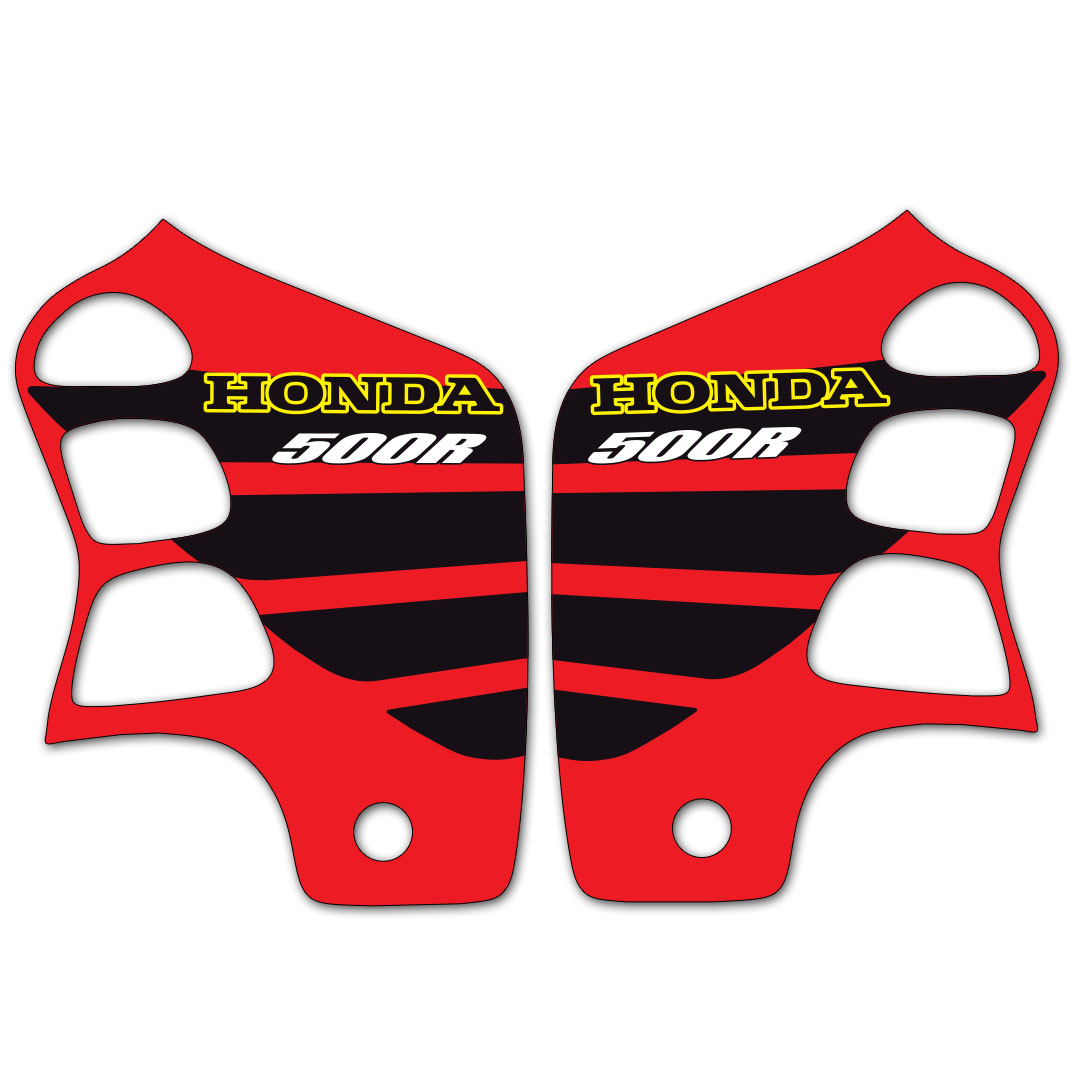 honda cr500 oem rads 2001
