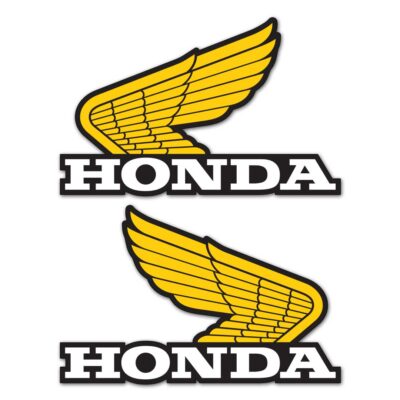 1984 Honda XR200 XR250 OEM Replica Tank Decal Graphics