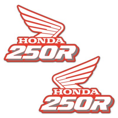 1989 Honda XR250 OEM Replica Tank Decal Graphics