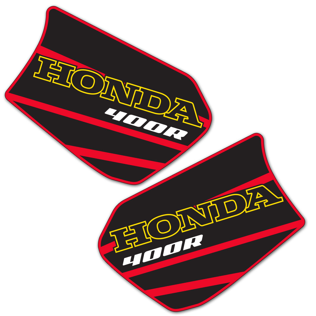 2000 Honda XR400 OEM Replica Tank Decal Graphics