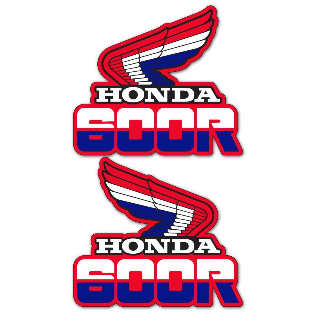 1985 Honda XR600 OEM Replica Tank Decal Graphics