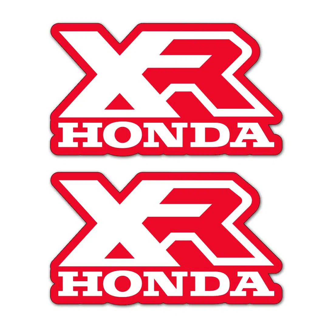 1986 Honda XR600 OEM Replica Tank Decal Graphics