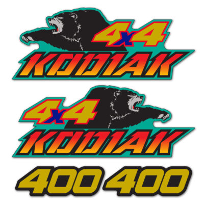 Yamaha Kodiak 4x4 OEM Replica Decal Graphics