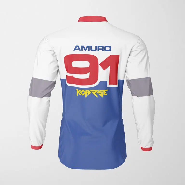 MX Top numbers and text design- Amuro