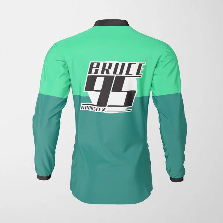 MX Top numbers and text design- Bruce