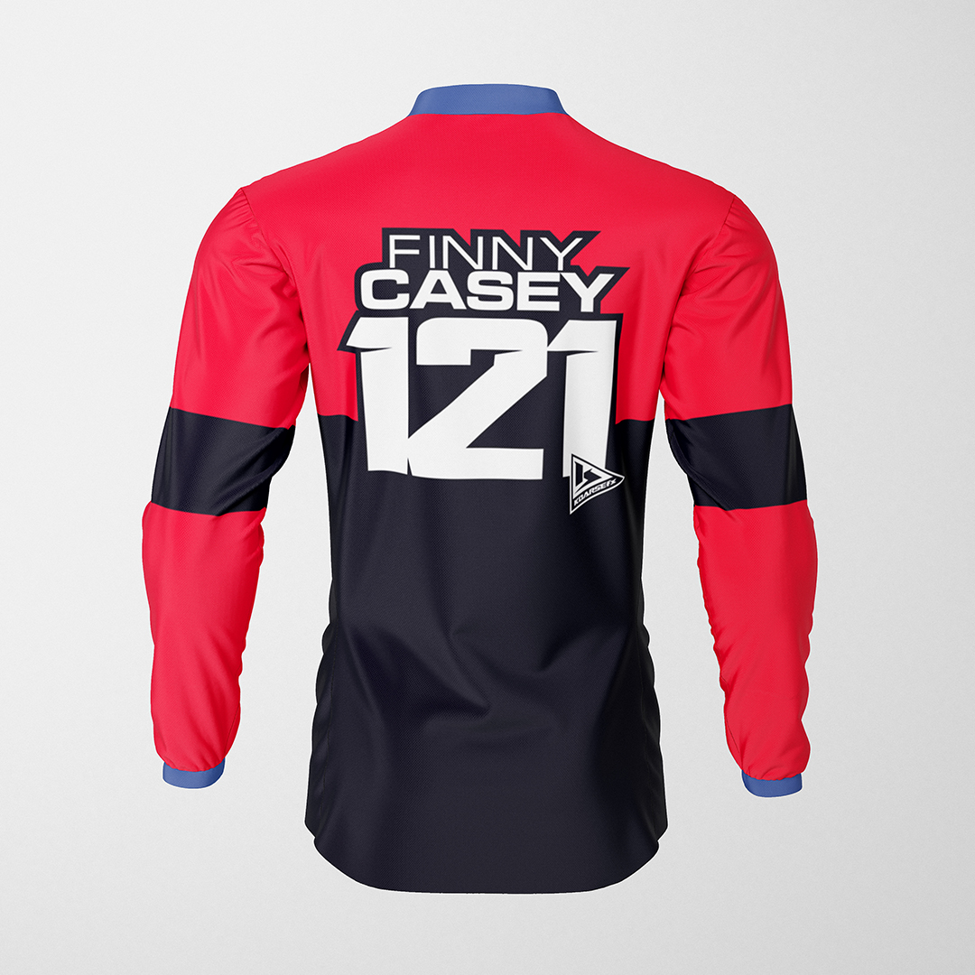 MX Top design- Casey MX Top numbers and text design- Casey