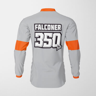 MX Top numbers and text design- Falconer