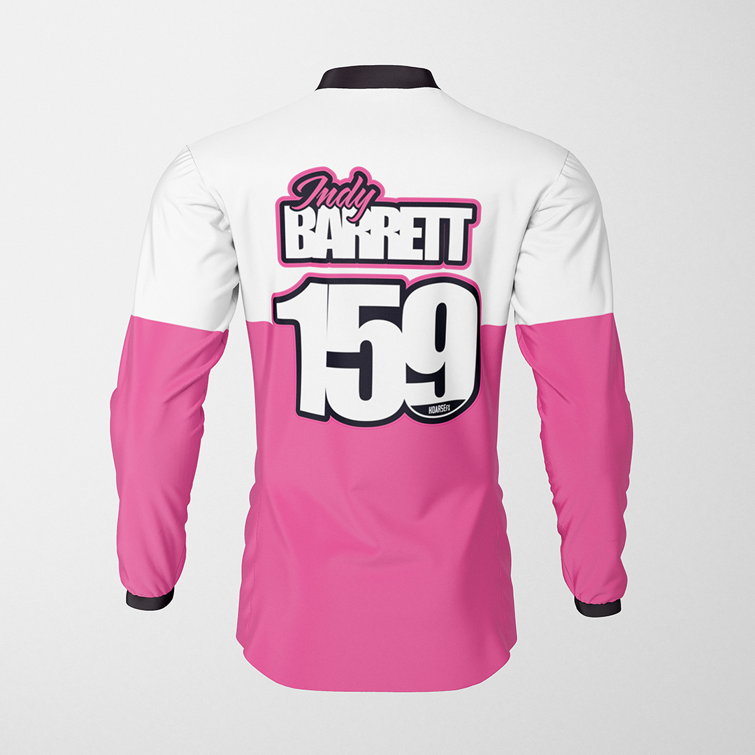 MX Top design- Indy MX Top numbers and text design- Indy
