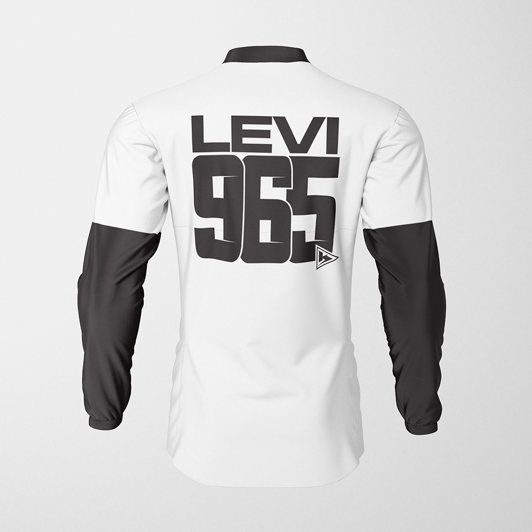 MX Top design- Levi MX Top numbers and text design- Levi