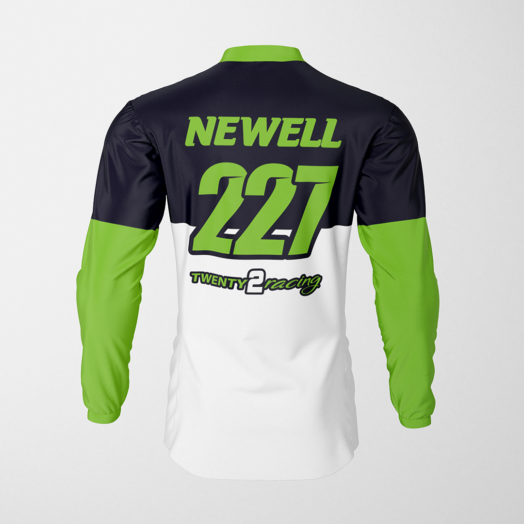 MX Top design- Newell MX Top numbers and text design- Newell