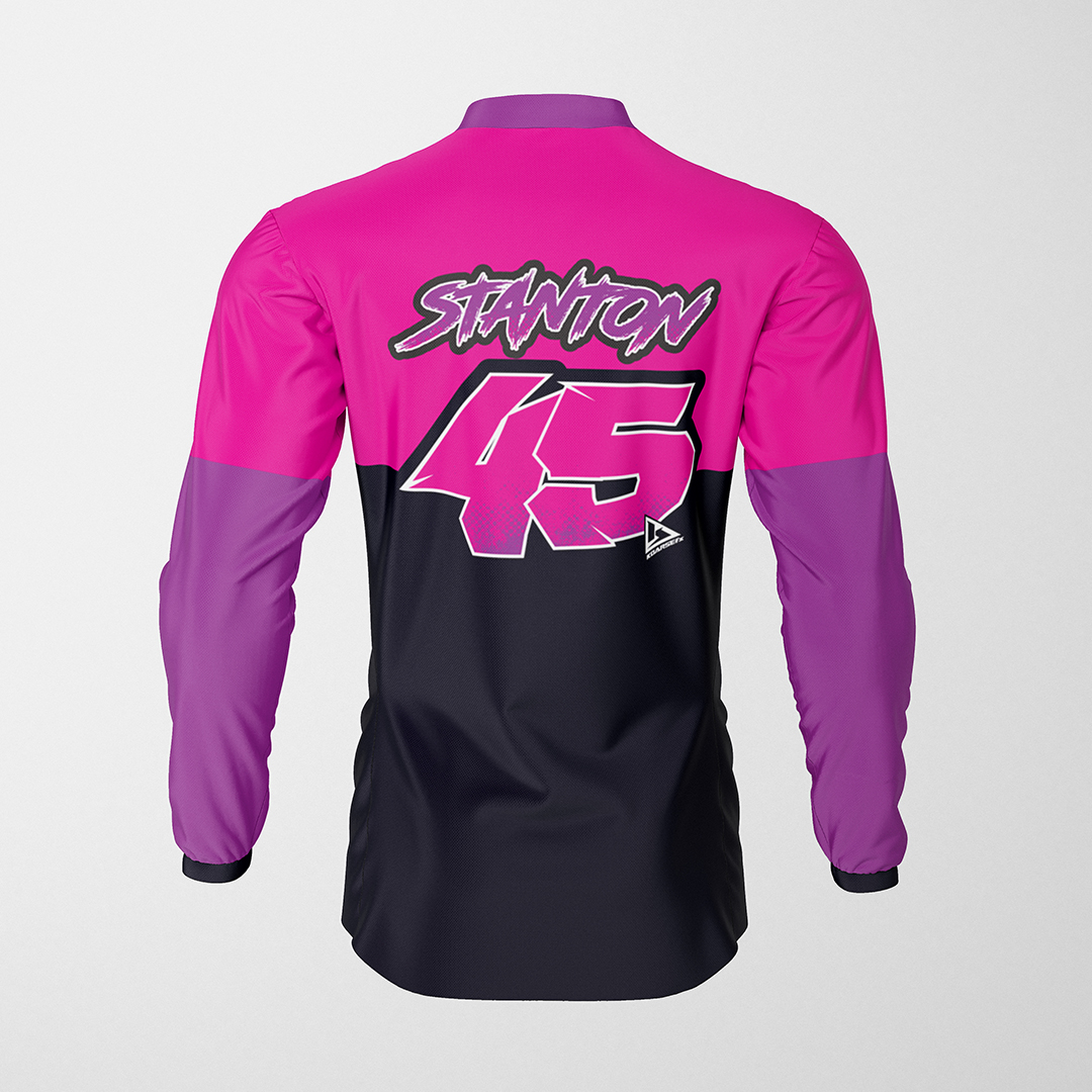 MX Top design- Stanton MX Top numbers and text design- Stanton