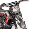 Front_view Passion is a Full Custom Bike Graphics kit that is available on the Koarse website which can be modified to fit all bike make and model. Image of Front Mudguard