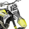 Klean Gasgas is a Full Custom Bike Graphics kit that is available on the Koarse website which can be modified to fit all bike make and model. Image of Front Mudguard