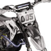 noir_front Noir is a Full Custom Bike Graphics kit that is available on the Koarse website which can be modified to fit all bike make and model. Image of Front Mudguard