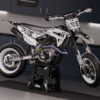 noir_promo2 Noir is a Full Custom Bike Graphics kit that is available on the Koarse website which can be modified to fit all bike make and model. Promo Image.
