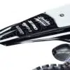 Noir KTM is a Full Custom Bike Graphics kit that is available on the Koarse website which can be modified to fit all bike make and model. Image of Rear Mudguard