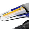 Gulf blue is a Full Custom Bike Graphics kit that is available on the Koarse website which can be modified to fit all bike make and model. Image of Rear Mudguard