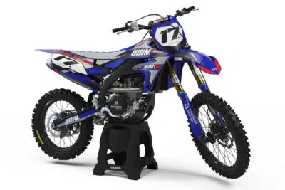 Apex is a Full Custom Bike Graphics kit that is available on the Koarse website which can be modified to fit all bike make and model.