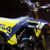 Crude Honda is a Full Custom Bike Graphics kit that is available on the Koarse website which can be modified to fit all bike make and model. Promo Image.