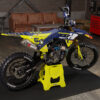 Crude Honda is a Full Custom Bike Graphics kit that is available on the Koarse website which can be modified to fit all bike make and model. Promo Image.