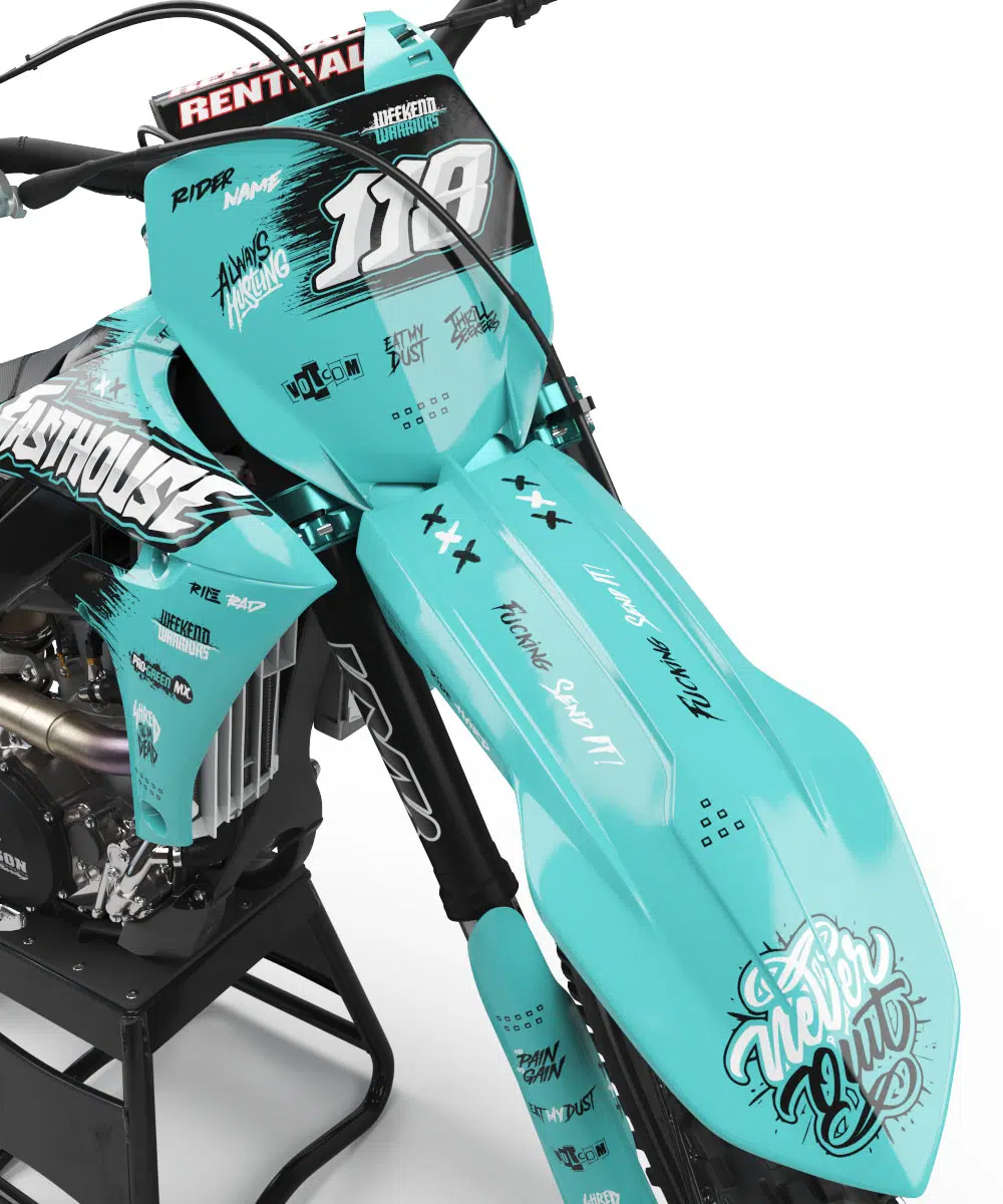 Dublin - Yamaha Graphics Kit - teal