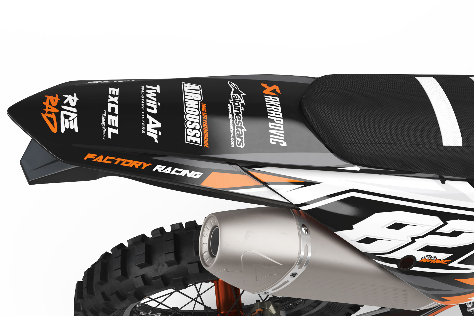 Lyon-KTM-rear Lyon - KTM Graphics Kit