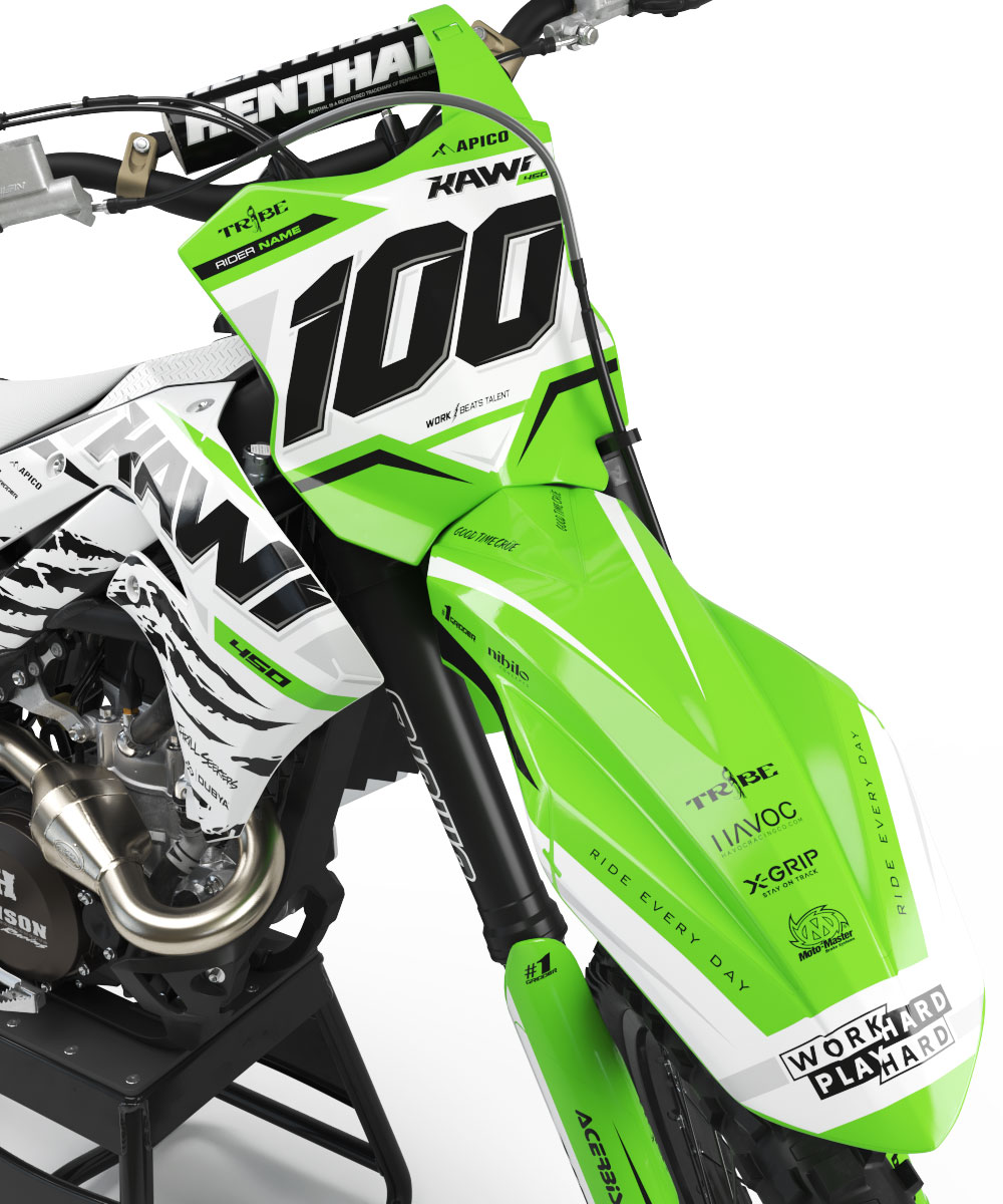 Sacramento-kawasaki-front Sacramento - Kawasaki Graphics Kit
