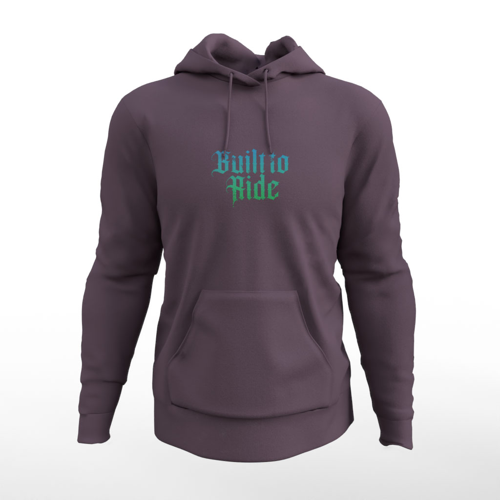 Built to Ride Green Dark Grey Front