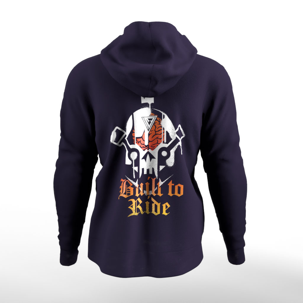 Built to Ride Navy-Back Built to Ride Navy Back