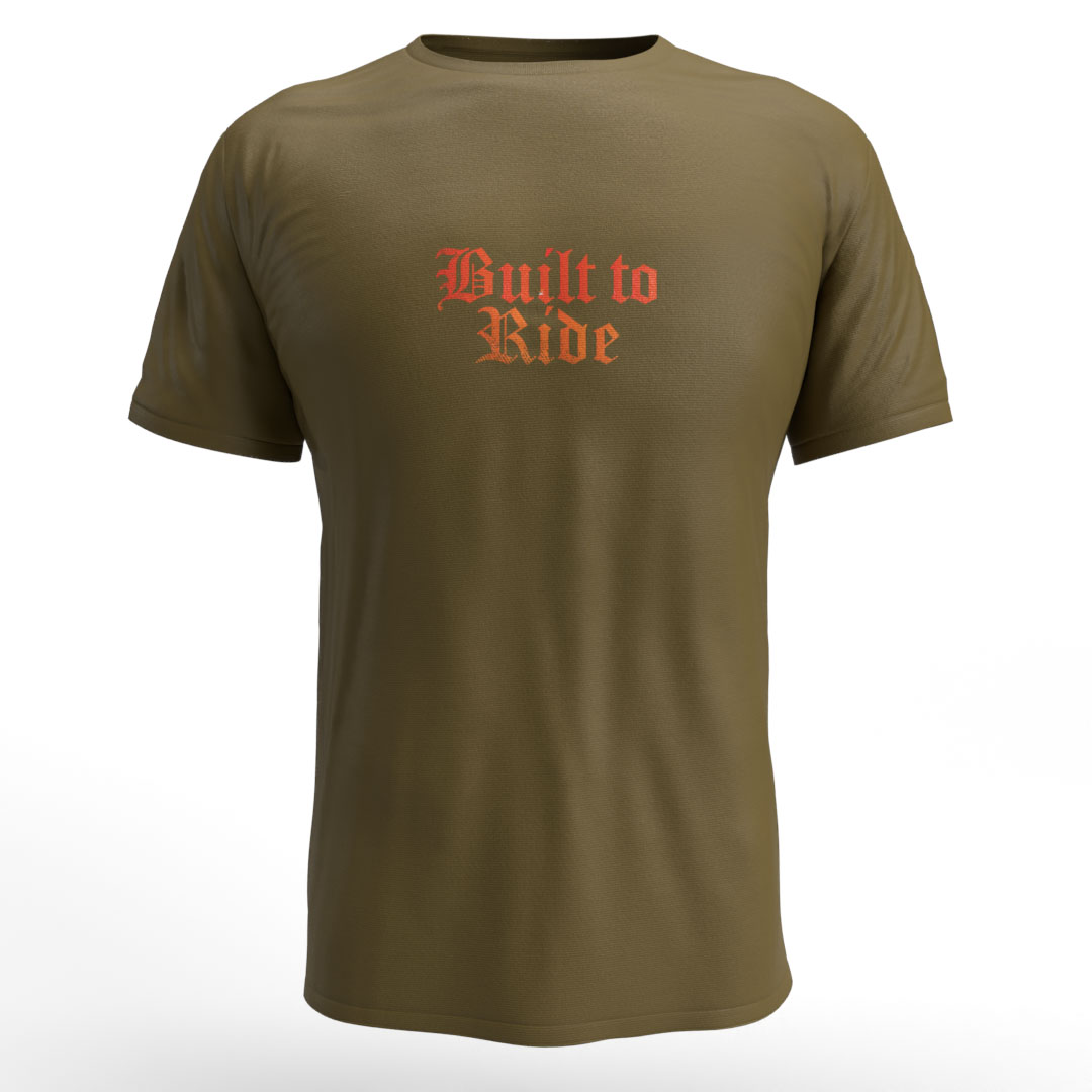 Built to Ride 01 Khaki-Front Built to Ride 01 Khaki Front