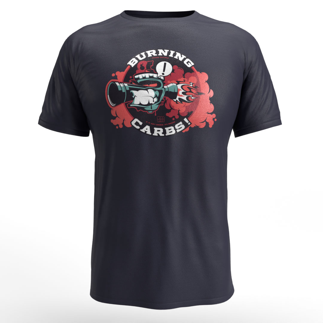 Burning Carbs R Navy-Front Burning Carbs R Navy Front